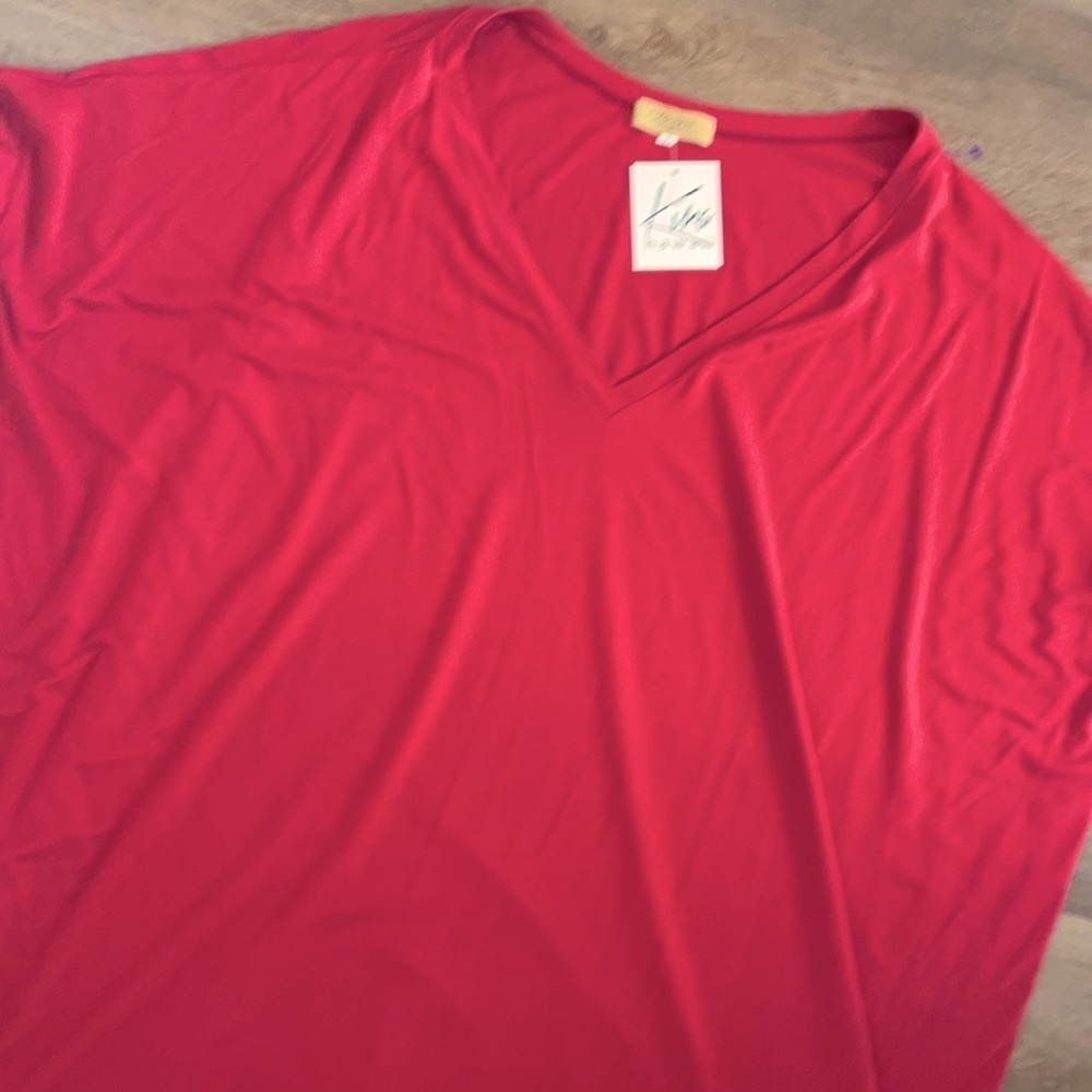 Piko 1988 Red Women’s tunic top New with tags